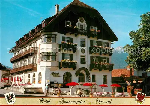 AK / Ansichtskarte Ehrwald_Tirol Hotel Sonnenspitze Ehrwald Tirol