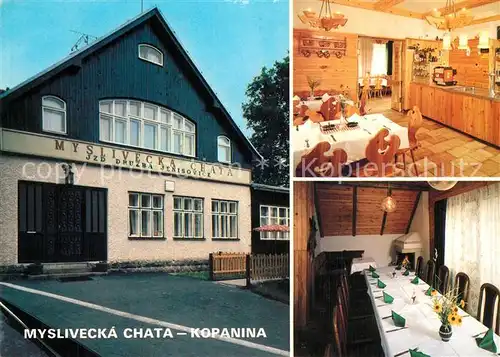 AK / Ansichtskarte Kopanina_Frauenreuth Myslivecka Chata Restaurant 