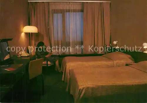 AK / Ansichtskarte Moscow_Moskva The Cosmos Hotel Double Room Moscow Moskva