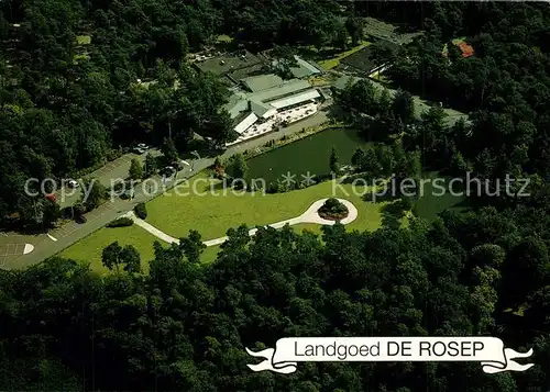 AK / Ansichtskarte Oisterwijk Landgoed De Rosep Hotel Restaurant Congrescentrum Fliegeraufnahme Oisterwijk