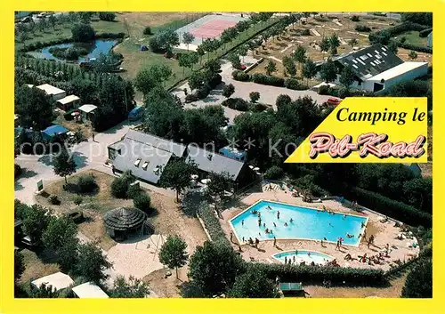 AK / Ansichtskarte Poullan sur Mer Camping le Pil Koad Piscine vue aerienne Poullan sur Mer