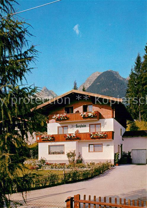 Ak Ansichtskarte Lofer Pension Haus Bergheim Lofer Nr Kq10385