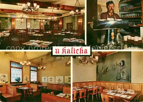 AK / Ansichtskarte Praha_Prahy_Prague Restaurace U Kalicha Praha_Prahy_Prague