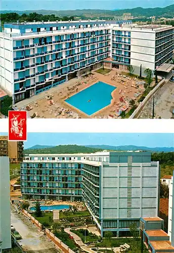 AK / Ansichtskarte Lloret_de_Mar Hotel San Marti Piscina Lloret_de_Mar