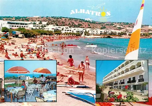 AK / Ansichtskarte Hersonissos_Kreta Hotel Albatros Strand Hersonissos Kreta