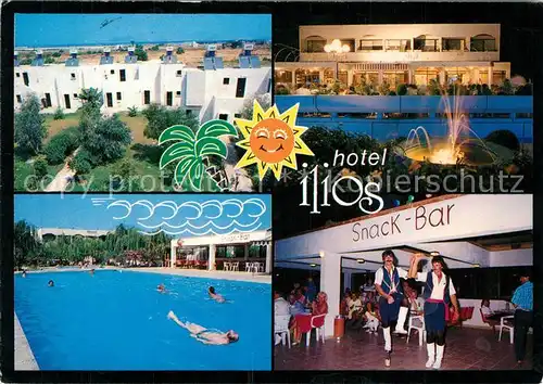 AK / Ansichtskarte Tingaki Hotel Ilios Swimming Pool Snack Bar 