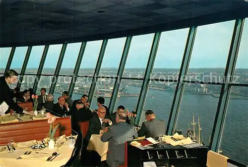 AK / Ansichtskarte Rotterdam Euro Mast Rotisserie Cafe Restaurant Skol International Bier Rotterdam