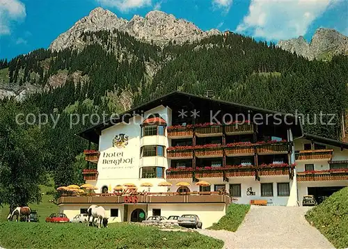 AK / Ansichtskarte Nesselwaengle_Tirol Hotel Berghof Nesselwaengle_Tirol