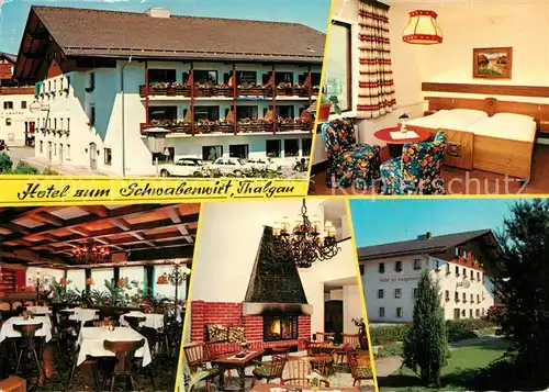 AK / Ansichtskarte Thalgau Hotel zum Schwabenwirt Thalgau