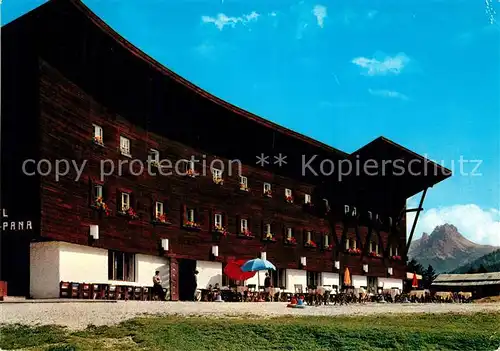 AK / Ansichtskarte Santa_Cristina_Valgardena Sport Hotel Monte Pana 