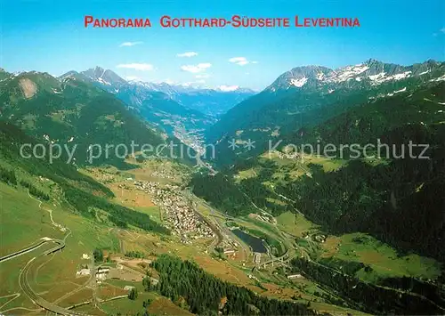 AK / Ansichtskarte Gotthard_St Panorama Leventina Gotthard_St