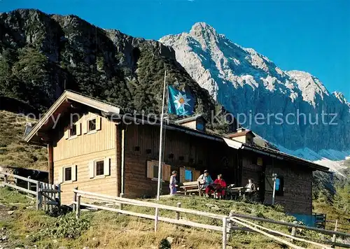 AK / Ansichtskarte Obertilliach Porze Huette Obertilliach