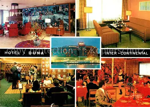 AK / Ansichtskarte Budapest Hotel Duna Inter Continental Budapest