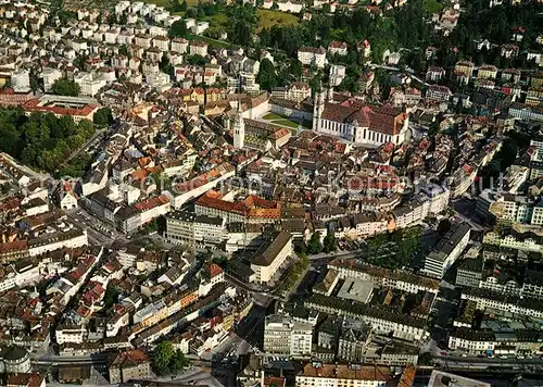 AK / Ansichtskarte St_Gallen_SG Fliegeraufnahme St_Gallen_SG