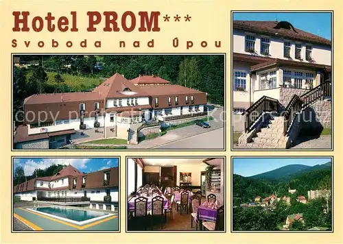 AK / Ansichtskarte Svoboda_nad_upou Hotel Prom Svoboda_nad_upou