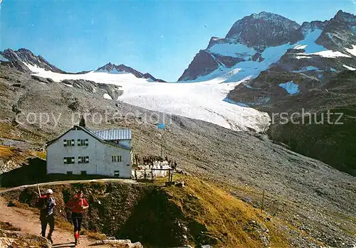 AK / Ansichtskarte Piz_Jeramias Wiesbadnerhuette Piz Buin Vermuntpass Piz_Jeramias