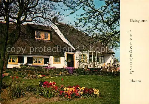 AK / Ansichtskarte Rhenen Guinguette T Kalkoentje Rhenen