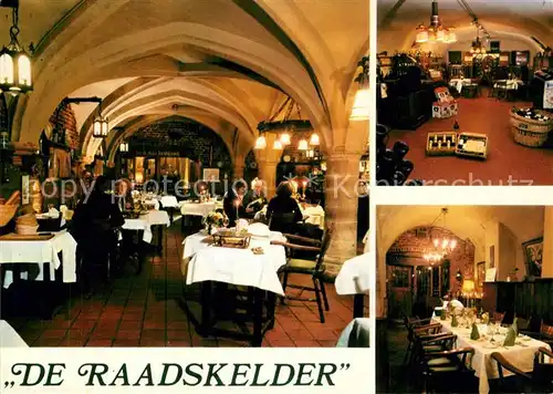 AK / Ansichtskarte Hertogenbosch Restaurant Wijnkelder de Raadskelder Hertogenbosch