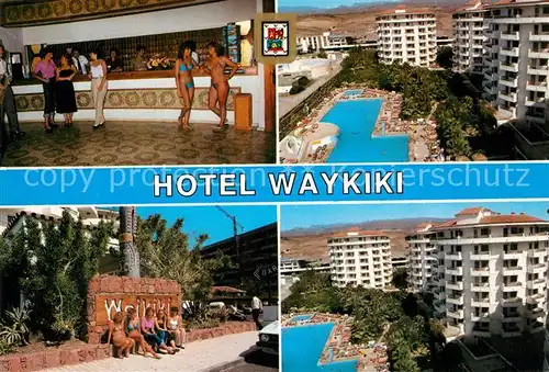 AK / Ansichtskarte Playa_del_Ingles Hotel Waykiki Playa_del_Ingles