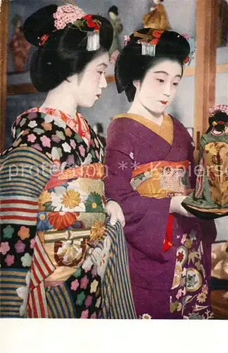 AK / Ansichtskarte Japan Budding Geisha Japan