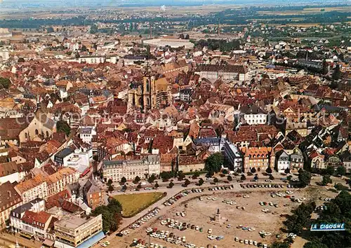 AK / Ansichtskarte Colmar_Haut_Rhin_Elsass Fliegeraufnahme Colmar_Haut_Rhin_Elsass