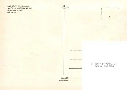 AK / Ansichtskarte Naarden Het Groot Arsenaal Naarden