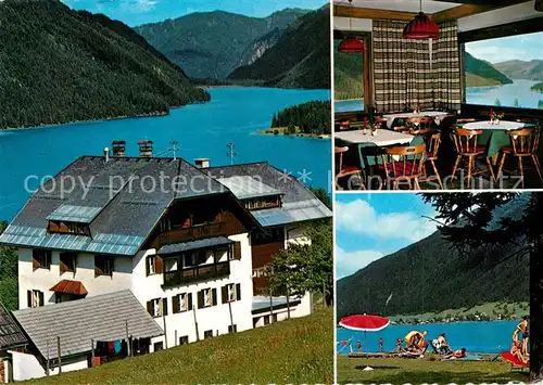 AK / Ansichtskarte Techendorf_Weissensee Pension Nagglerhof Techendorf Weissensee