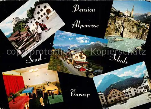 AK / Ansichtskarte Schuls_GR Pension Alpenrose Schuls_GR