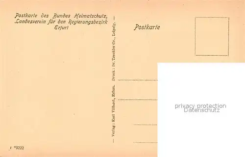 AK / Ansichtskarte Erfurt Breitstrom mit Barf?sserkirche Erfurt