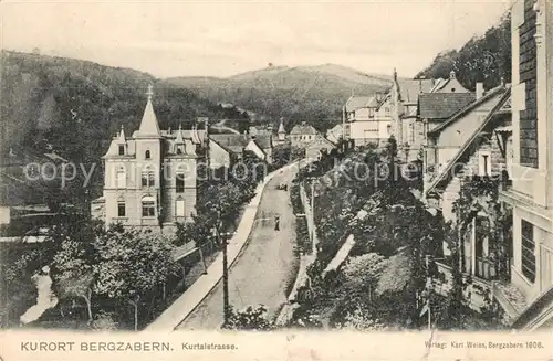 AK / Ansichtskarte Bergzabern_Bad Kurtalstrasse Bergzabern_Bad