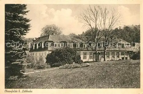 AK / Ansichtskarte Obernfelde_Westfalen Gebaeude Obernfelde_Westfalen