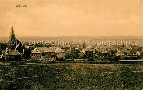 AK / Ansichtskarte Luebbecke_Westfalen Panorama Luebbecke_Westfalen