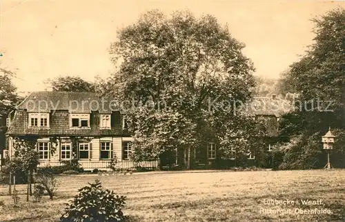 AK / Ansichtskarte Luebbecke_Westfalen Rittergut Obernfelde Luebbecke_Westfalen