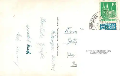 AK / Ansichtskarte Kitzingen_Main Orts und Teilansichten Panorama Mainpartie Kitzingen Main