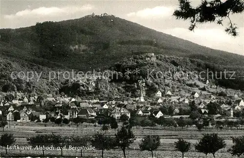 AK / Ansichtskarte Alsbach_Bergstrasse Panorama Alsbach_Bergstrasse