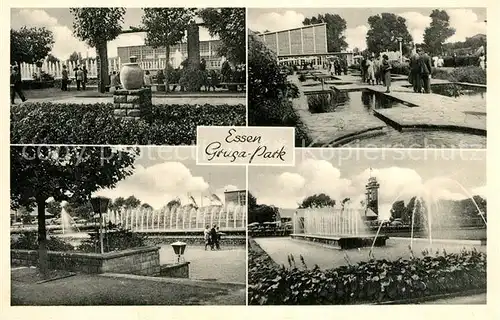 AK / Ansichtskarte Essen_Ruhr Gruga Park Details Essen_Ruhr