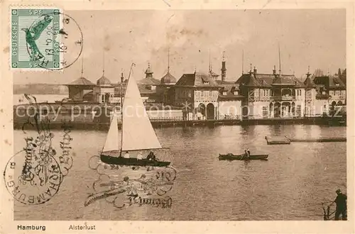 AK / Ansichtskarte Hamburg Alsterlust Hamburg
