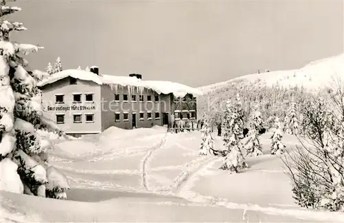 AK / Ansichtskarte Feldberg_Schwarzwald Emmendinger Huette Feldberg Schwarzwald