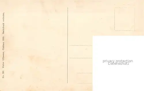 AK / Ansichtskarte Ehrenbreitstein Rheinpartie Festung Ehrenbreitstein