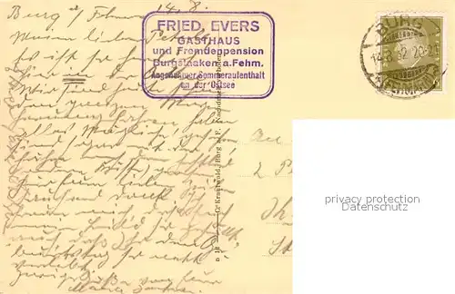 AK / Ansichtskarte Insel_Fehmarn Kathrinenhof Insel Fehmarn