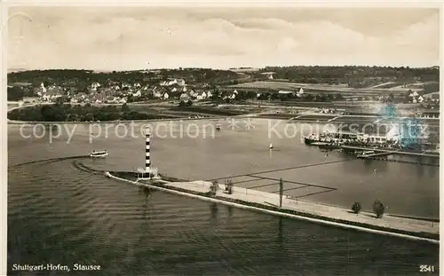 AK / Ansichtskarte Hofen_Stuttgart Stausee Hofen_Stuttgart