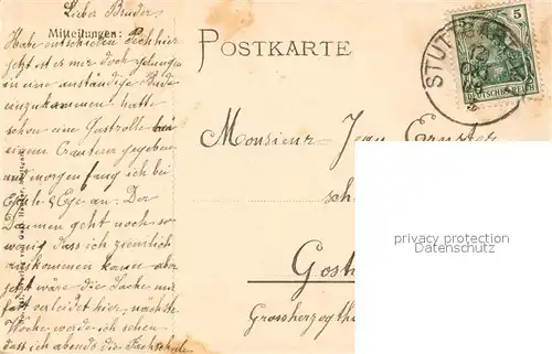 AK / Ansichtskarte Stuttgart Neues Rathaus Stuttgart