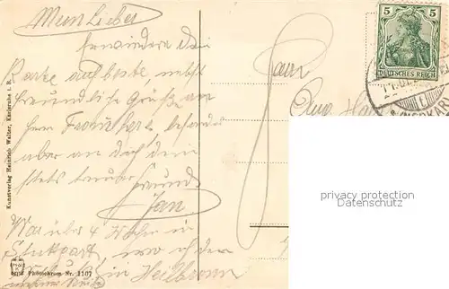 AK / Ansichtskarte Heilbronn_Neckar Neckarbruecke mit Kaiserstrasse Heilbronn Neckar