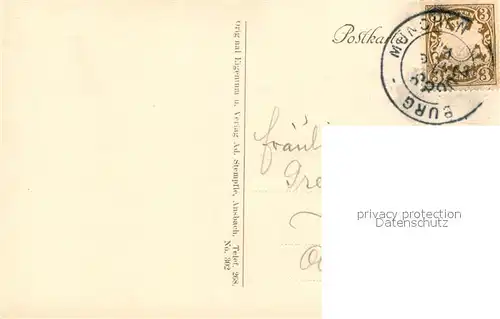 AK / Ansichtskarte Ansbach_Mittelfranken Sankt Ludwigskirche Ansbach Mittelfranken