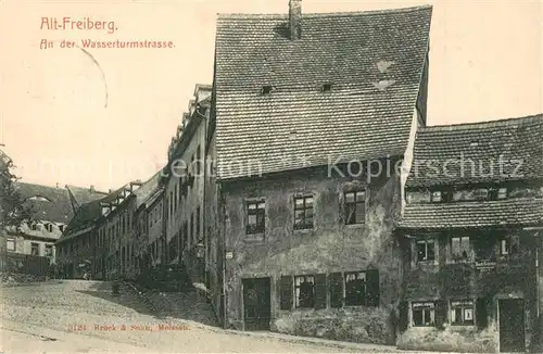 AK / Ansichtskarte Alt_Freiberg_Sachsen An der Wasserturmstrasse Alt_Freiberg_Sachsen