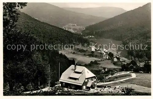 AK / Ansichtskarte Karlsruhe_Baden Gaistal Wanderheim des Schwarzwaldvereins Karlsruhe_Baden