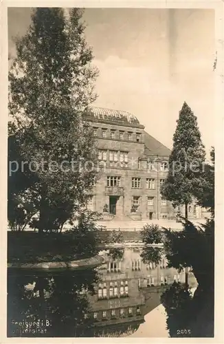 AK / Ansichtskarte Freiburg_Breisgau Universitaet Freiburg Breisgau