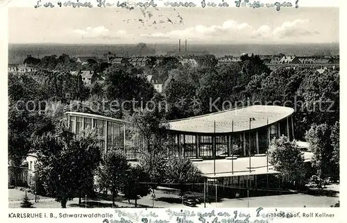 AK / Ansichtskarte Karlsruhe_Baden Schwarzwaldhalle Karlsruhe_Baden