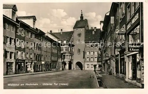 AK / Ansichtskarte Waldshut Tiengen Unteres Tor Waldshut Tiengen