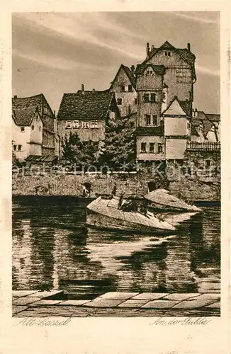 AK / Ansichtskarte Cassel_Kassel An der Fulda Cassel Kassel